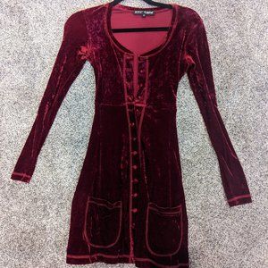 Betsey Johnson Velvet Dress